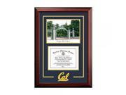 University of California Berkeley Spirit Graduate Frame with Campus Image