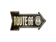Smart Blonde Outdoor Decor Vintage Route 66 Novelty Metal Arrow Sign A 120