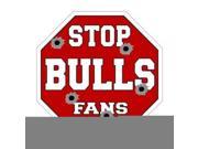 Smart Blonde Bulls Fans Only Metal Novelty Octagon Stop Sign Bs 246
