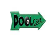 Smart Blonde Outdoor Decor Pool Cave Novelty Metal Arrow Sign A 151