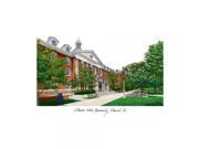 Campus Images Illinois State Campus Images Lithograph Print
