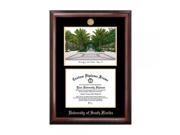 Campus Images University Of South Florida Gold Embossed Diploma Frame With Campus Images Lithograph