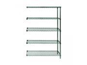 Quantum Wire Shelving 5 Shelf Add On Units Storage Rack Proform 24 x 30 x 86