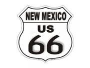 SmartBlonde 11 Lightweight Durable HS 106 Route 66 New Mexico Metal Novelty Highway Sign