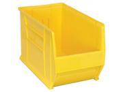 Quantum Hulk 30 Stackable Storage Container Plastic Yellow 29 7 8 X 18 1 4 X 12