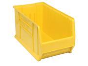 Quantum Hulk 30 Stackable Storage Container Plastic Yellow 29 7 8 X 16 1 2 X 11