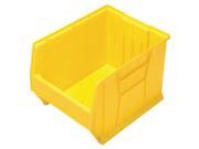 Quantum Hulk 24 Stackable Storage Container Plastic Yellow 23 7 8 X 18 1 4 X 12