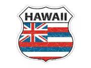 SmartBlonde 11 Lightweight Durable HS 119 Hawaii State Flag Highway Shield Aluminum Metal Sign