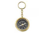 Brass Nautical Compass Key Ring