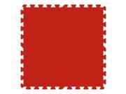 Alessco EVA Foam Rubber Interlocking Premium Soft Floors 6 x 8 Set Red