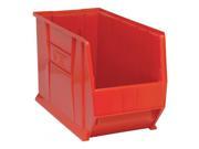 Quantum Hulk 30 Stackable Storage Container Plastic Red 29 7 8 X 16 1 2 X 15