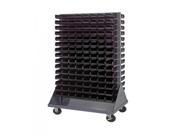 Quantum Storage Systems QMD 36H 220 Mobile Double Sided Louvered Rack Unit Black