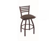 XL 410 Jackie 30 Swivel Bar Stool with Bronze Finish and Axis Truffle Seat