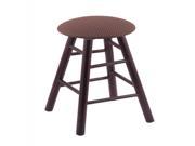 Maple Round Cushion Extra Tall Bar Stool with Smooth Legs Dark Cherry Finish Axis Willow Seat and 360 Swivel