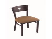 Holland Bar Stool Co.630 Voltaire 18 Chair with Black Wrinkle Finish Allante Beechwood Seat and Dark Cherry Oak Back