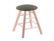 Maple Round Cushion Extra Tall Bar Stool with Smooth Legs Natural Finish Axis Grove Seat and 360 Swivel