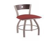 Holland Bar Stool Xl 830 Voltaire 25 Counter Stool With Anodized Nickel Finish Allante Wine Seat Dark Cherry Maple Back