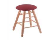 Oak Round Cushion Extra Tall Bar Stool with Turned Legs Natural Finish Allante Wine Seat and 360 Swivel