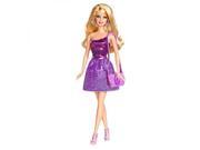 Barbie Glitz Doll Purple Dress