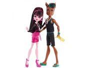 Monster High Clawd Wolf and Draculaura Music Festival GIFTSET