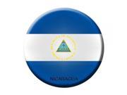 Smart Blonde Nicaragua Country Novelty Metal Circular Sign C 370