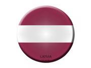 Smart Blonde Latvia Country Novelty Metal Circular Sign C 327