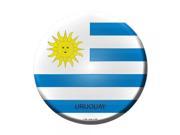 Smart Blonde Uruguay Country Novelty Metal Circular Sign C 465