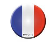 Smart Blonde Mayotte Country Novelty Metal Circular Sign C 350