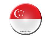 Smart Blonde Singapore Country Novelty Metal Circular Sign C 413