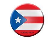 Smart Blonde Puerto Rico Country Novelty Metal Circular Sign C 392
