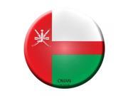 Smart Blonde Oman Country Novelty Metal Circular Sign C 380