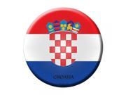 Smart Blonde Croatia Country Novelty Metal Circular Parking Sign C 245