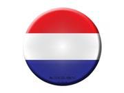 Smart Blonde Netherlands Country Novelty Metal Circular Sign C 366
