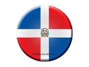 Smart Blonde Dominican Republic Country Novelty Metal Circular Parking Sign C 255
