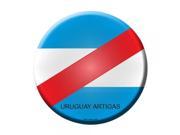 Smart Blonde Uruguay Artigas Country Novelty Metal Circular Sign C 466