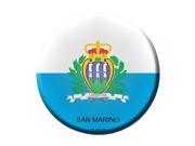 Smart Blonde San Marino Country Novelty Metal Circular Sign C 401