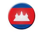 Smart Blonde Cambodia Country Novelty Metal Circular Parking Sign C 221