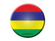 Smart Blonde Mauritius Country Novelty Metal Circular Sign C 349