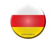 Smart Blonde North Ossetia Country Novelty Metal Circular Sign C 378