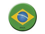 Smart Blonde Brazil Country Novelty Metal Circular Parking Sign C 214