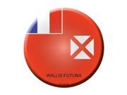 Smart Blonde Wallis Futuna Country Novelty Metal Circular Sign C 475