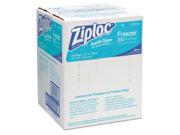 Double Zipper Freezer Bags 1qt 2.7mil 7 X 7 3 4 Clear W label 300 carton