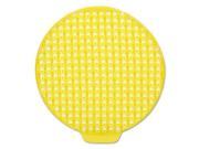 Activeaire Deodorizer Urinal Screen Sunscape W side Tab Yellow 12 ctn
