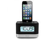 iHome iPL10 Dual Charging Stereo FM Clock Radio with Lightning Dock For iPod iPhone 5 5C 5S 6 6s and 6 6s Plus