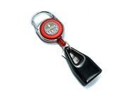 Premium Lighter Leash Retractable Keychain Clip Red