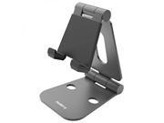 Nulaxy Foldable Aluminum Stand Multi Angle Universal Stand for Phones iPad Black