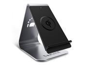 Bestand Aluminum QI Wireless Fast Charger Dock Grey