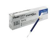 Pentel Refill Ink for BL60 EnerGel Liquid Gel Pen 1.0mm Metal Tip Blue Ink Box of 12 LR10 C 12