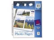 Avery Mixed Format Photo Pages Acid Free Pack of 10 13401