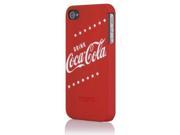 Incipio CKA 005 Coca Cola Series Feather Case for iPhone 4 4S 1 Pack Retail Packaging Red White